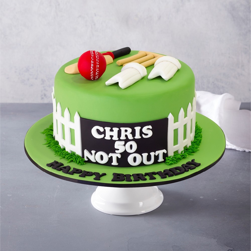 Cricket Inglaterra Mix Stand Up Premium Tarjeta Cake Toppers