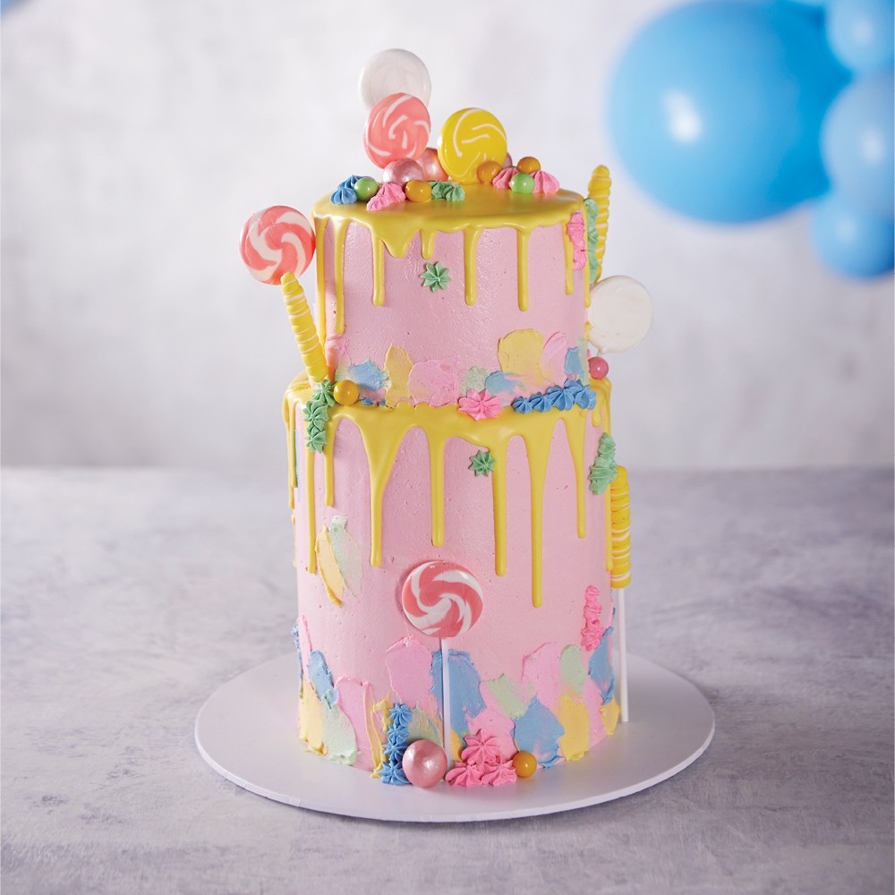 Lolly Drip Celebration Cake
